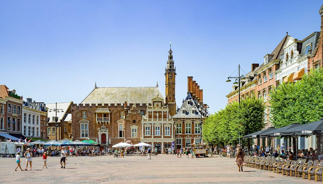 Haarlem'de Grote Markt meydani