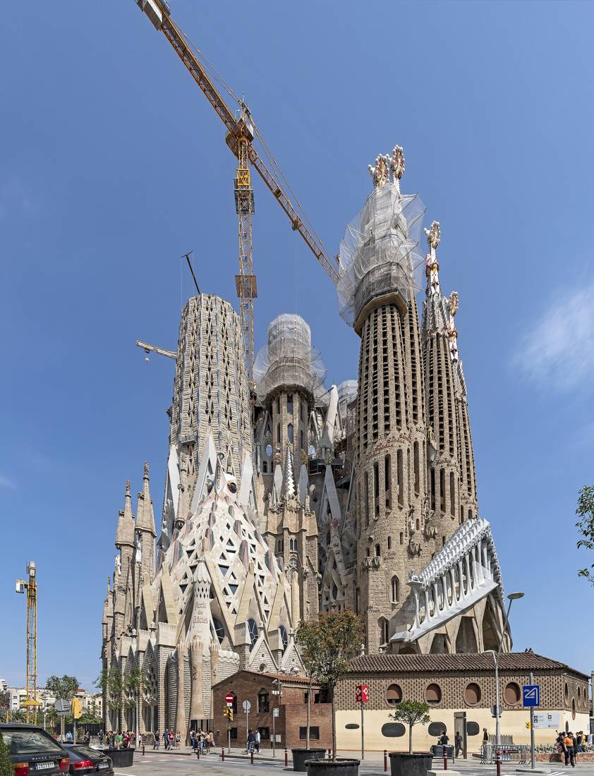 Sagrada Família'nın kuleleri