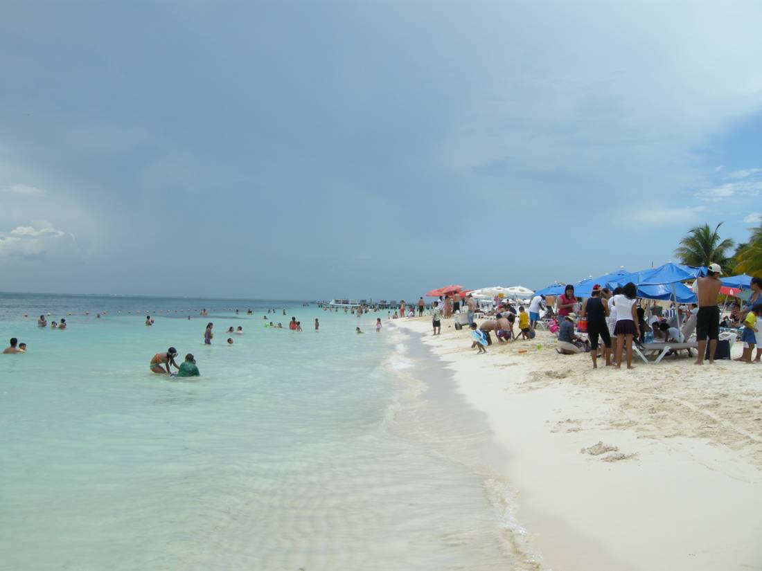 Isla Mujeres'te Playa Norte
