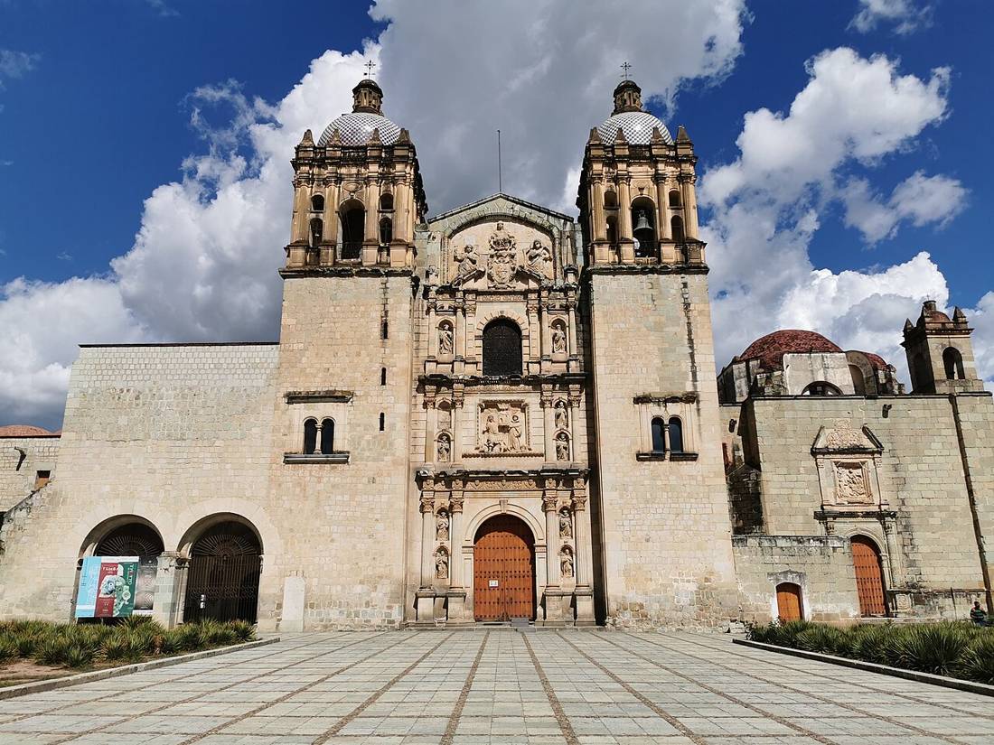 Oaxaca'da Santo Domingo kilisesi