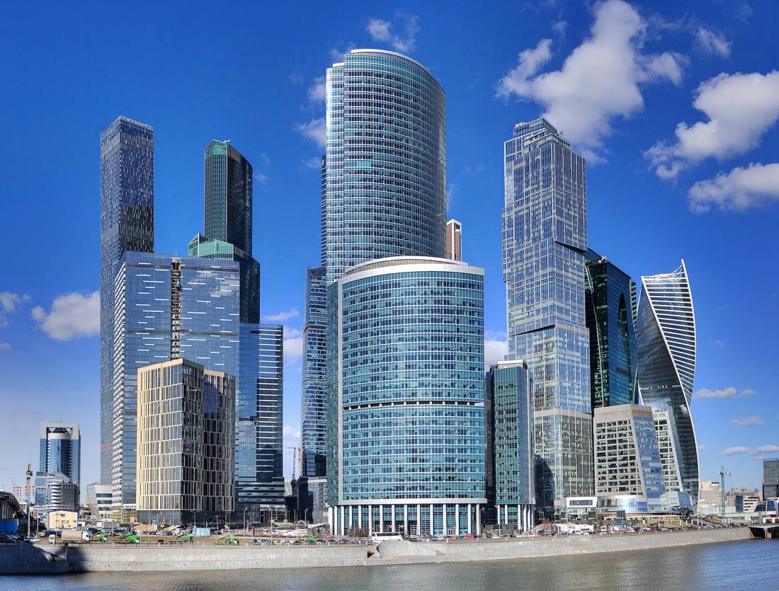 Moskova City gökdelenleri