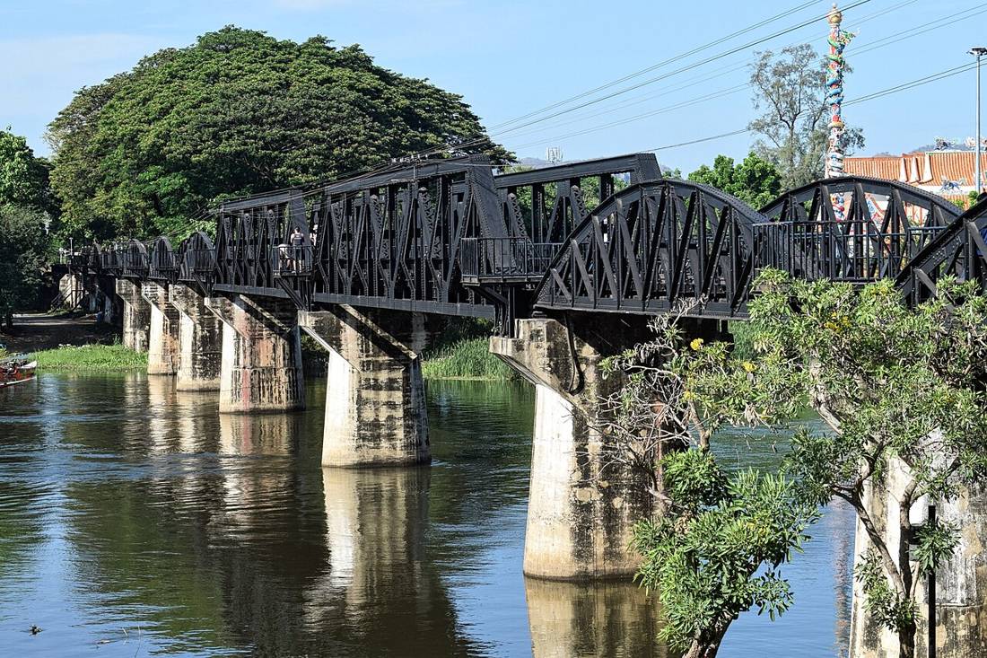 Kwai Nehri üstündeki köprü