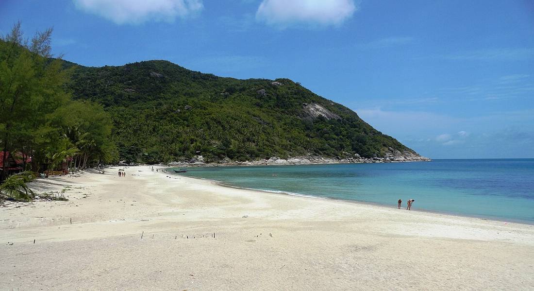 Koh Phangan'da Bottle Beach
